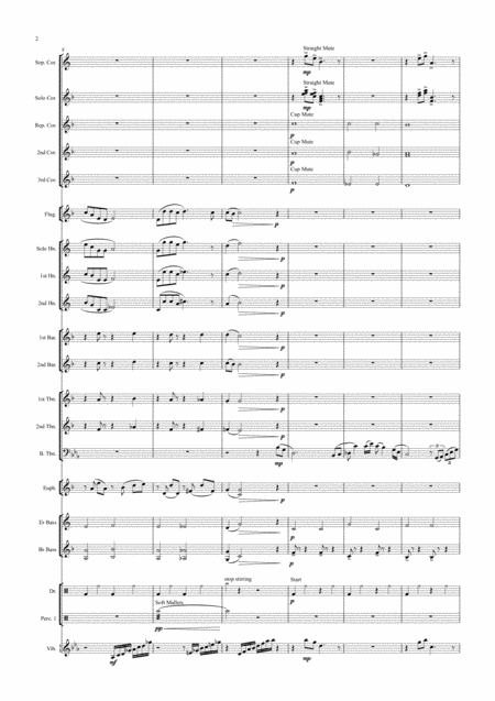 Misty For Bass Trombone And Brass Band Page 2