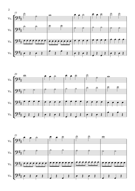 Misty Valley Cello Quartet Page 2