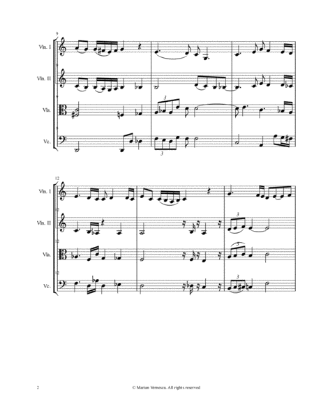 Mocirita Cu Trifoi Romanian Folk Song Page 2