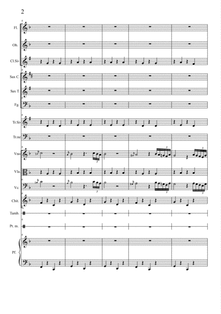 Moderato M G Fischer Arr For String Quartet With Parts Page 2