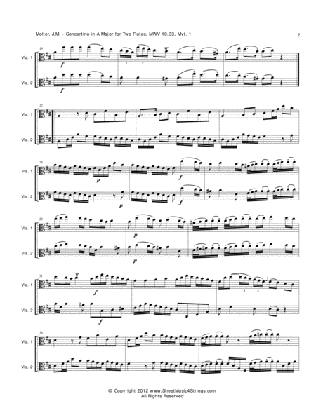 Molter J Concertino Mvt 1 For Two Violas Page 2