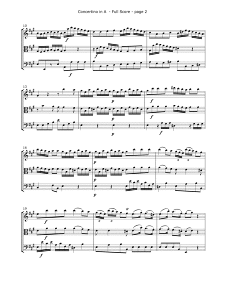 Molter J Concertino Mvt 1 For Violin Viola And Cello Page 2