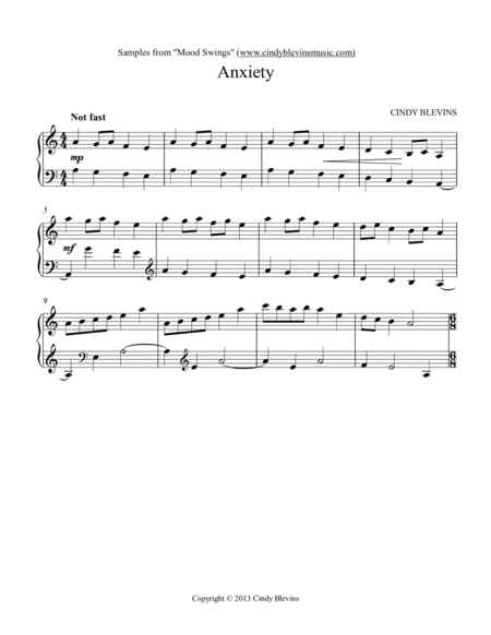 Mood Swings 14 Original Solos For Lever Or Pedal Harp Page 2