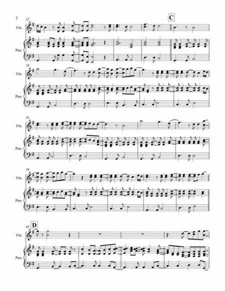More Than Words Violin Piano Page 2