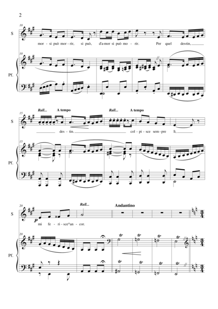 Morir D Amor Soprano And Piano Page 2