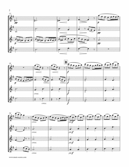 Morning Mood Op 46 No 1 Sax Quartet Page 2