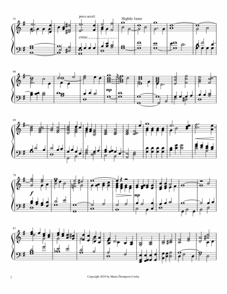 Motherless Child Solo Piano Transcription Page 2