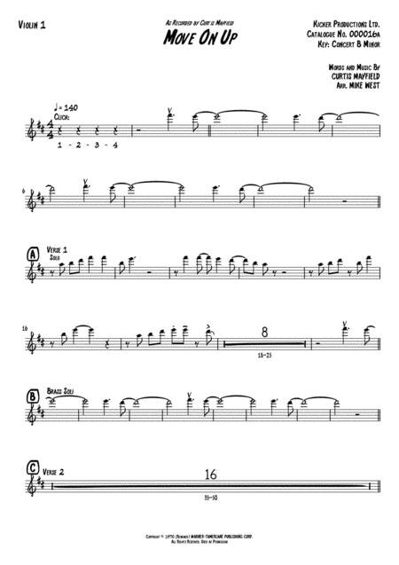 Move On Up String Section Page 2