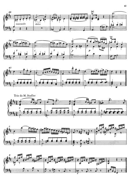 Mozart Minuet In D K 355 Complete Version Page 2