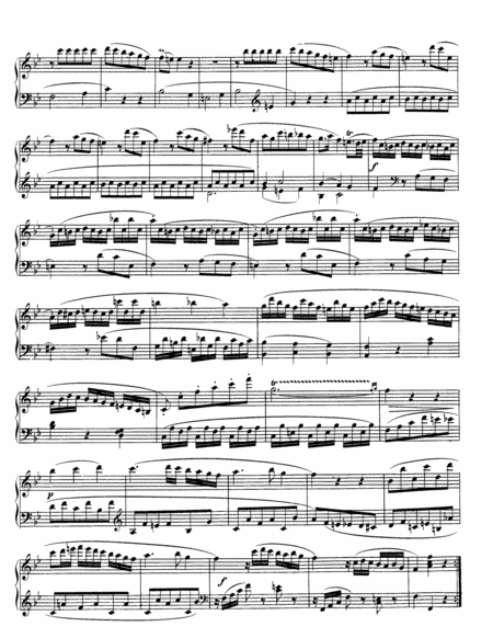 Mozart Piano Sonata No 17 In Bb Major K 570 Full Original Complete Version Page 2