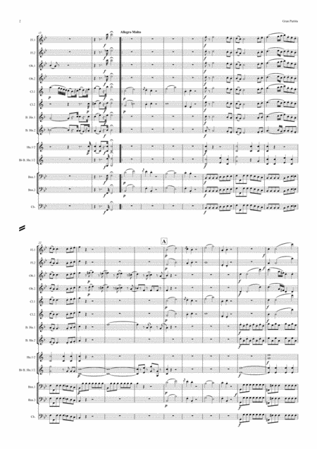 Mozart Serenade No 10 In Bb Gran Partita K361 Symphonic Wind Page 2