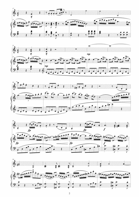 Mozart Violin Sonata No 17 In C Major Kv 296 For Violin And Piano Score And Part Page 2