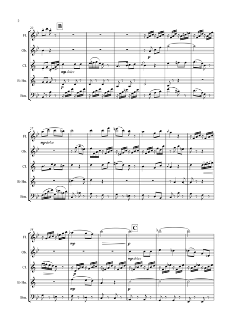 Mozart Voi Che Sapete Aria From Act Ii Le Nozze Di Figaro Page 2