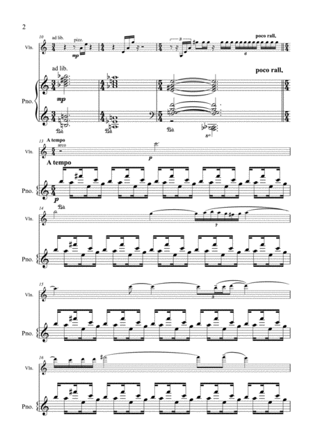 Murray Lullaby For Violin Piano Page 2