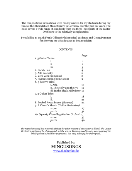 Music For Classical Guitar Page 2