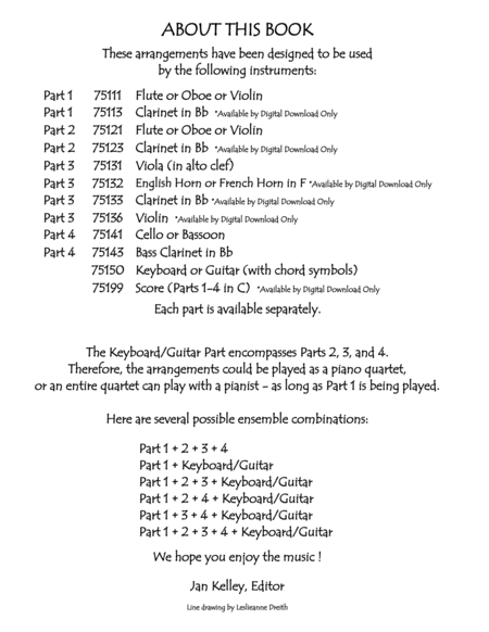 Music For Four Christmas Part 3 Clarinet In Bb 75133 Page 2