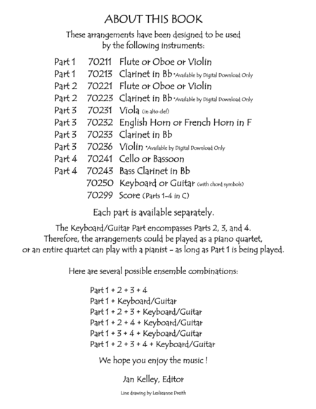 Music For Four Volume 2 Part 4 Bass Clarinet 70243dd Page 2