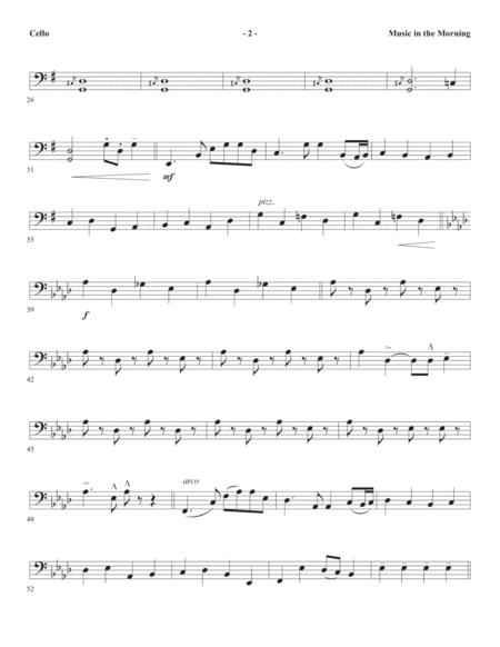 Music In The Morning Cello Page 2