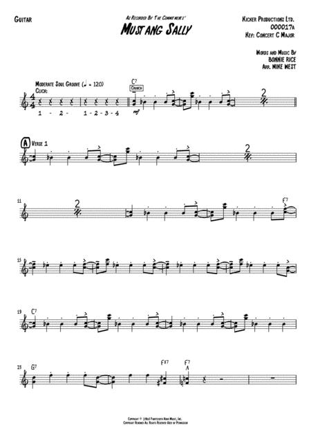 Mustang Sally Guitar Page 2