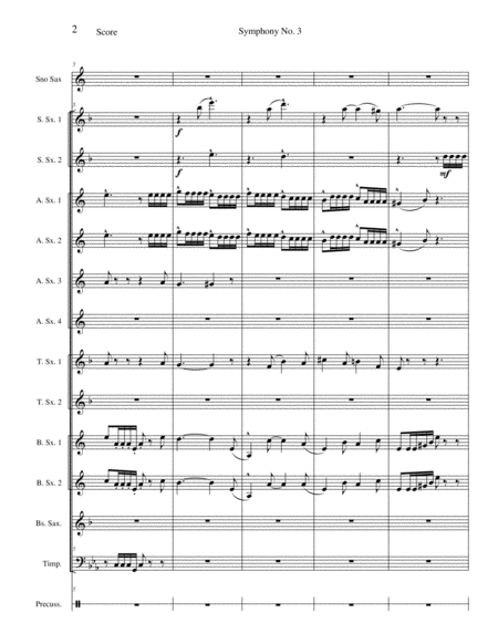 Mvt Iia Moderato Scherzo From Symphony No 3 Page 2