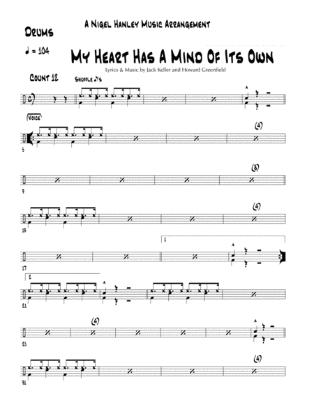 My Heart Has A Mind Of Its Own 8pc Country Band Chart Page 2