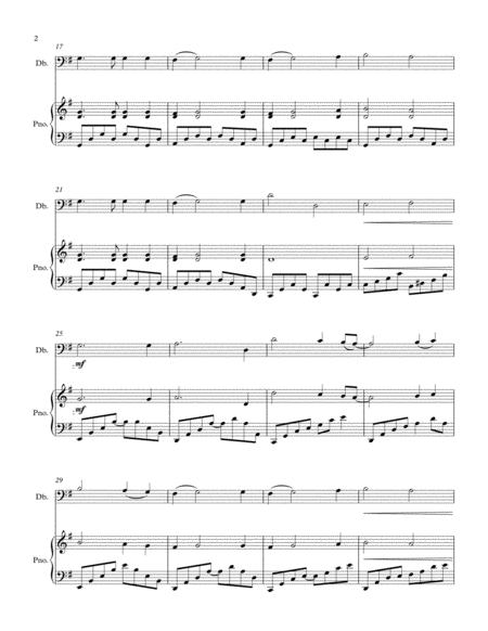 My Heart Will Go On Love Theme From Titanic Double Bass And Piano Accompaniment Page 2