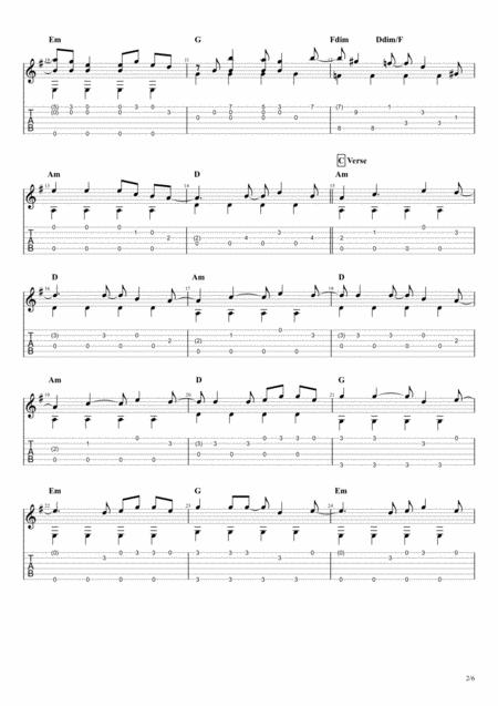 My Sweet Lord George Harrison For Solo Fingerstyle Guitar Page 2