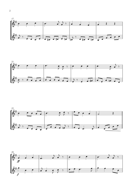 National Anthem Of The United Kingdom For Oboe Duet Suitable For Grades 2 5 Page 2