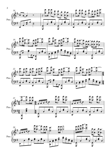 Never Enough From The Greatest Showman Piano Page 2