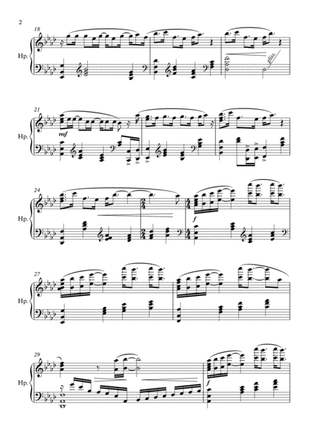 Never Enough Pedal Harp Solo Page 2