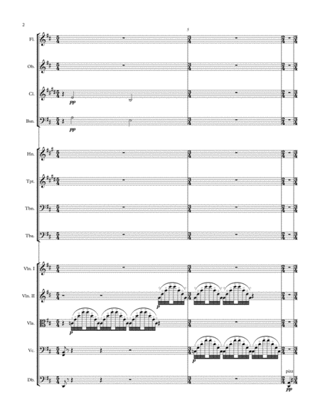 Nightfall For Chamber Ensemble Page 2