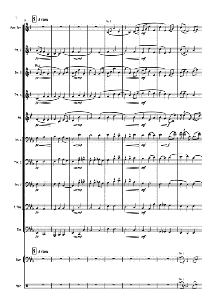 Nimrod For Brass Ensemble Page 2