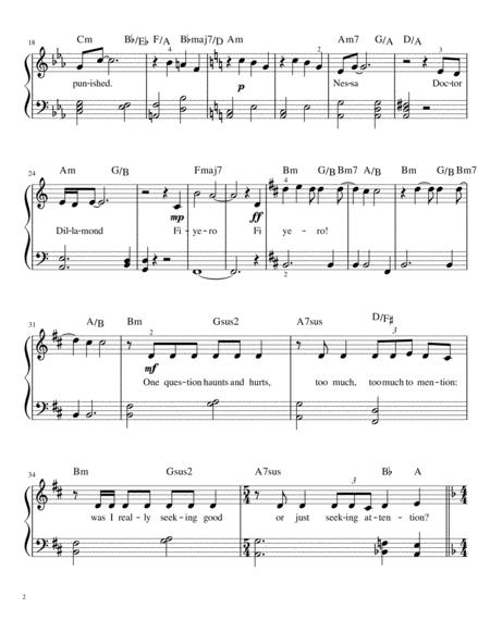 No Good Deed Wicked Easy Piano Page 2