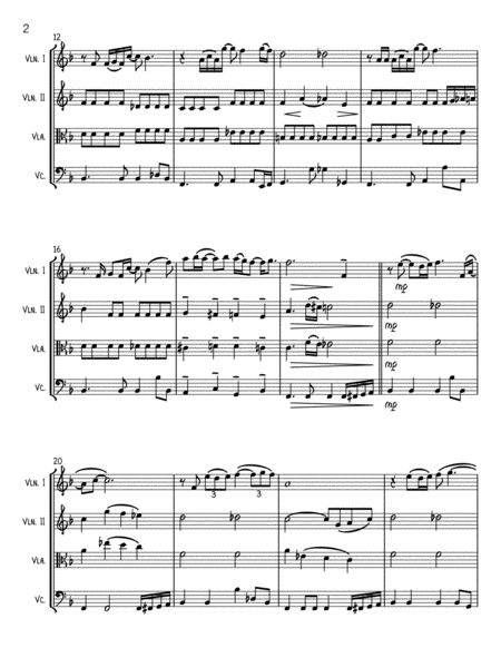 Nobody Does It Better From The Spy Who Loved Me String Quartet Page 2