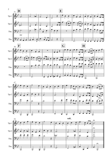 Nocturne From A Midsummer Nights Dream For Brass Quartet Page 2