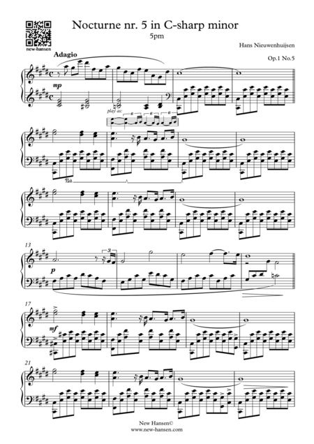Nocturne Nr 5 In C Sharp Minor 5pm Page 2