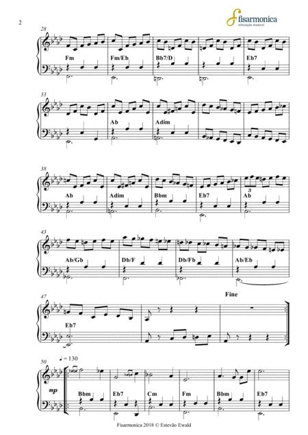 Noites Sergipanas Dominguinhos Partitura Para Acordeon Sheet Music For Accordion Page 2