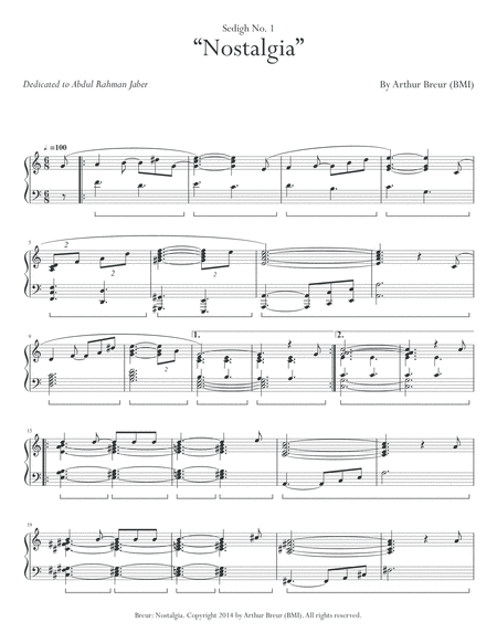 Nostalgia Piano Solo Page 2