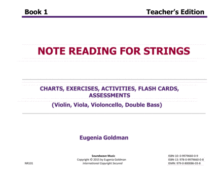 Note Reading For Strings Book 1 Teachers Edition Page 2