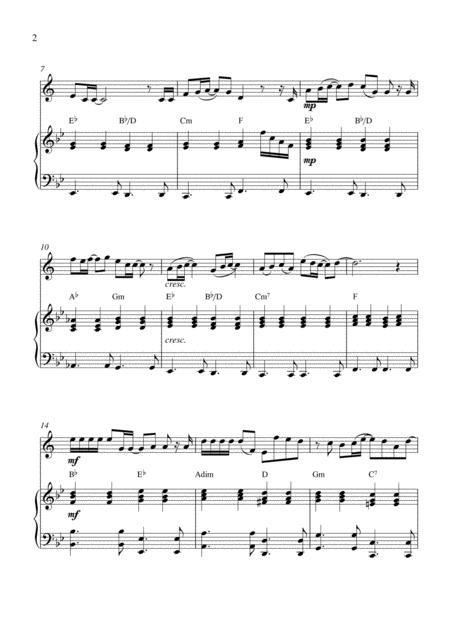 Nothing Gonna Change My Love For You For Tenor Saxophone Solo And Piano Accompaniment Page 2