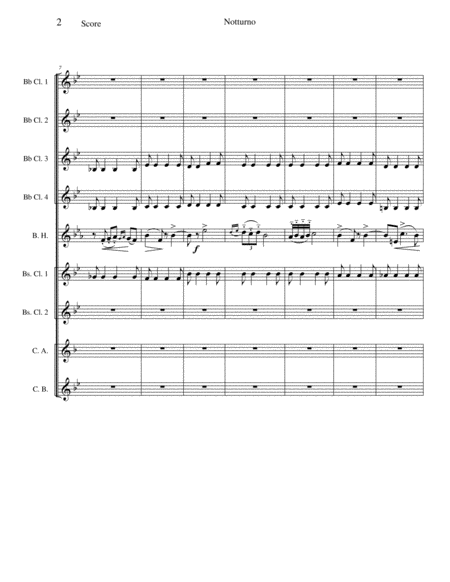 Notturno Mvt Iii From String Quartet No 2 In D Major Page 2