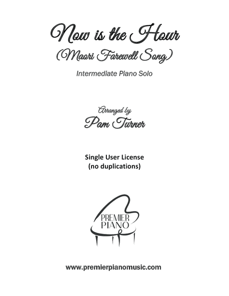 Now Is The Hour Maori Farewell Song Intermediate Piano Solo Page 2
