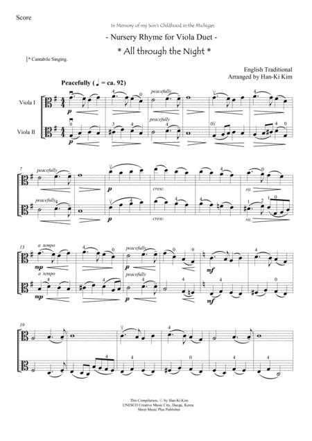 Nursery Rhyme For Viola Duet Vol Ii Page 2
