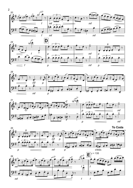 Nutcracker Suite March Oboe Bassoon Duet Page 2