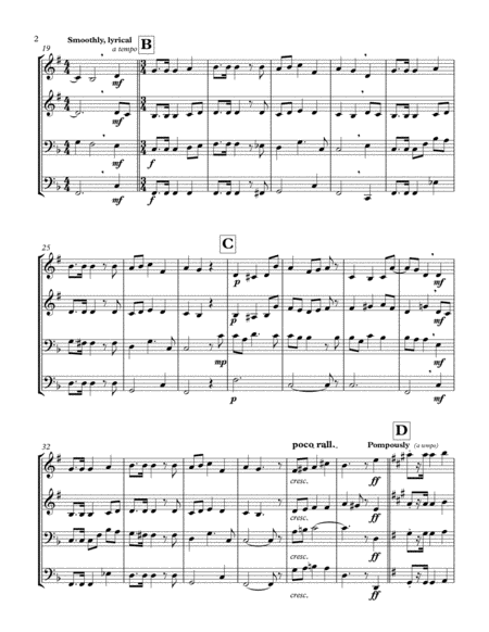 O Christmas Tree Brass Quartet Page 2