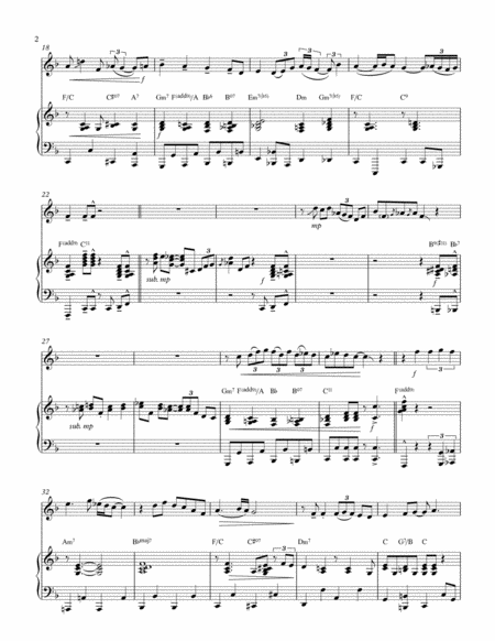 O Come All Ye Faithful For Trumpet With Piano Accompaniment Gospel Page 2