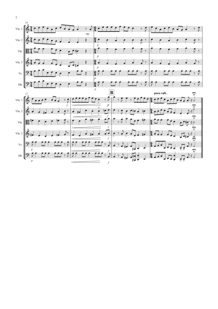 O Come O Come Emmanuel For String Orchestra Page 2