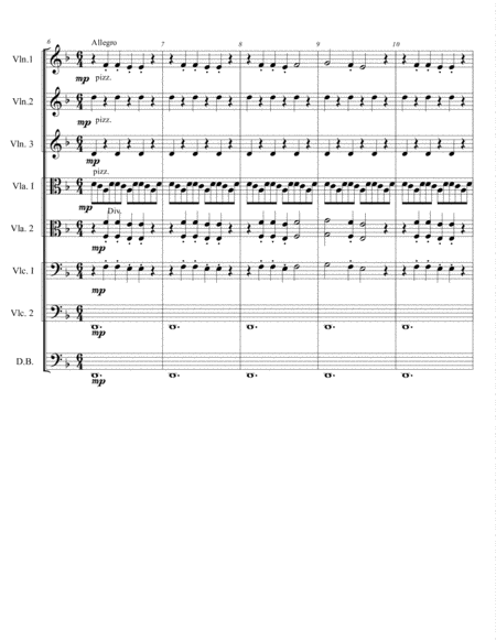 O Fortuna From Carmina Burana Arr For String Orchestra Page 2