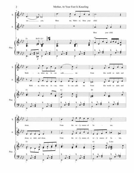 O Holy Night Duet Tenor Voice Bass Voice With Bassoon Piano Score Parts Included Page 2