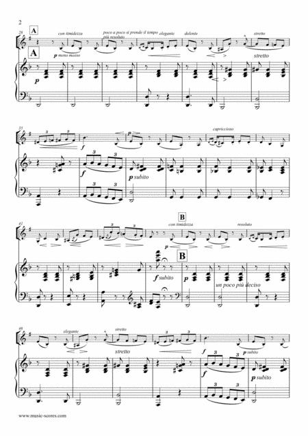 O Ma Charmante Pargnez Moi Bass Clarinet And Piano Page 2